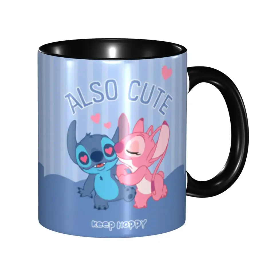 New Arrival Stitch And Baby Groot Tree Lights Merch Mugs Cute Tea Cup