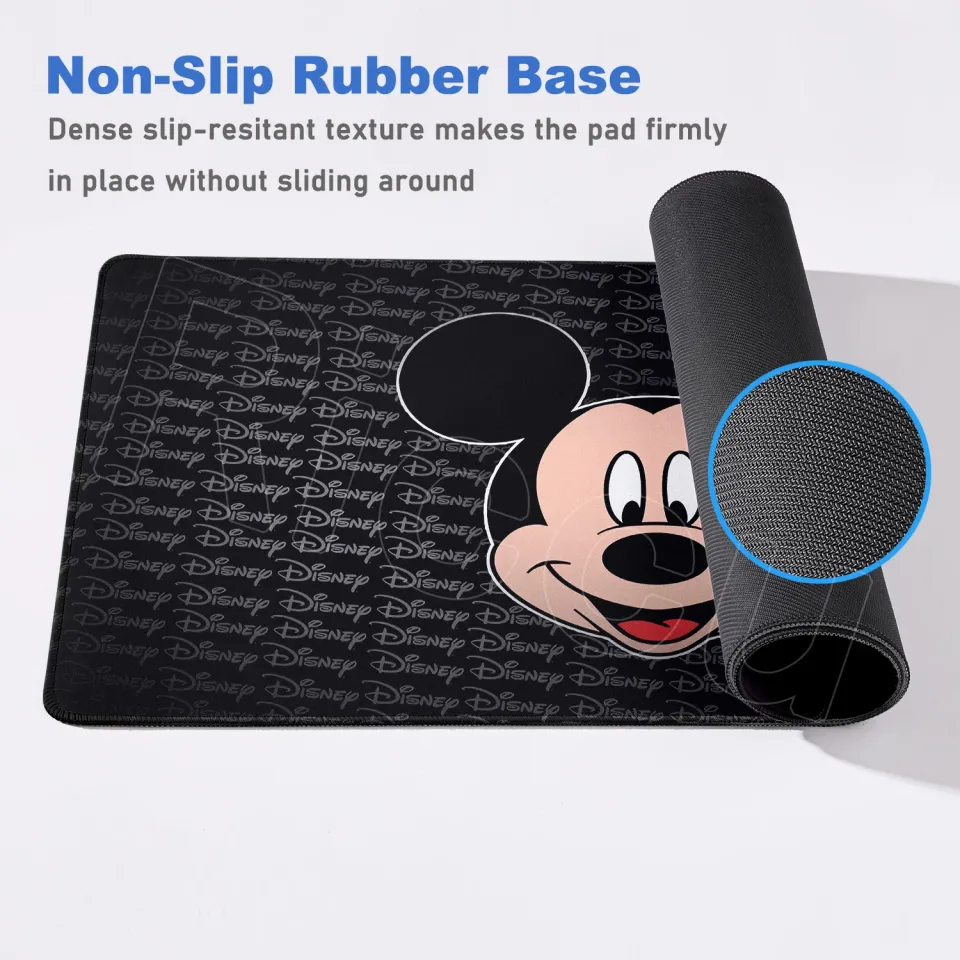 Large Mouse Pad Disney Mickey Mouse Cartoon Keyboard Mousepad Xxl Computer Gaming Rubber Non-slip Office Desk Mat PC Accessories