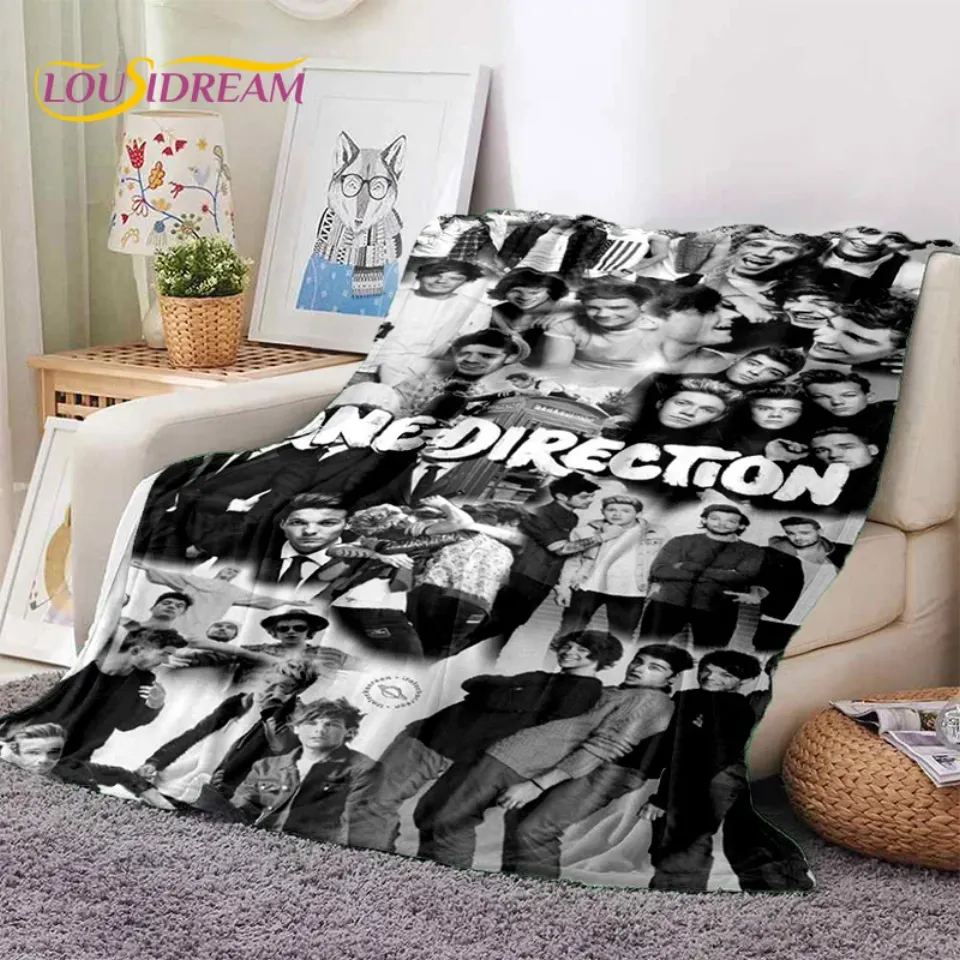 2025 Rock-One Direction Fleece Blanket | Gift For Fan