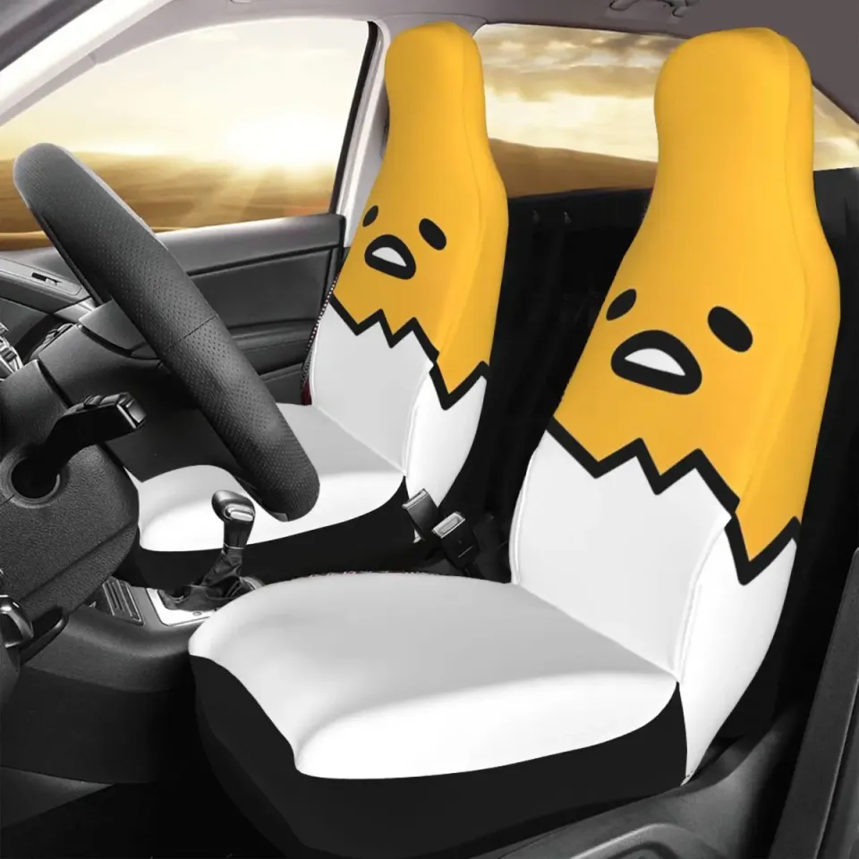 Gudetama The Lazy Egg Car Seat Covers