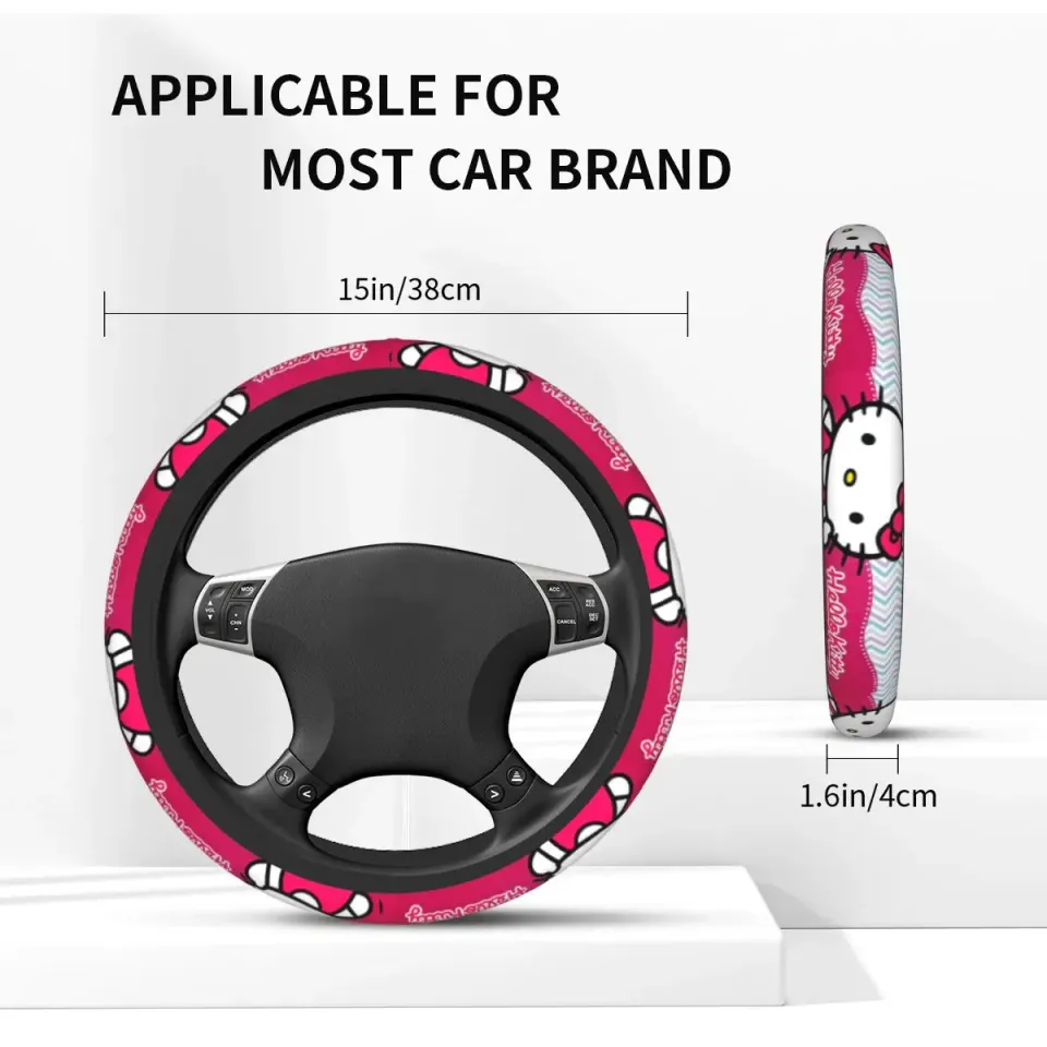 Hello Kitty Car Steering Wheel Cover