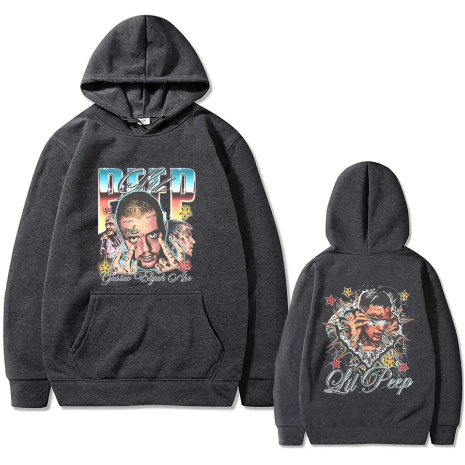 Rapper Lil Peep Cry Baby Double Sided Print Hoodie