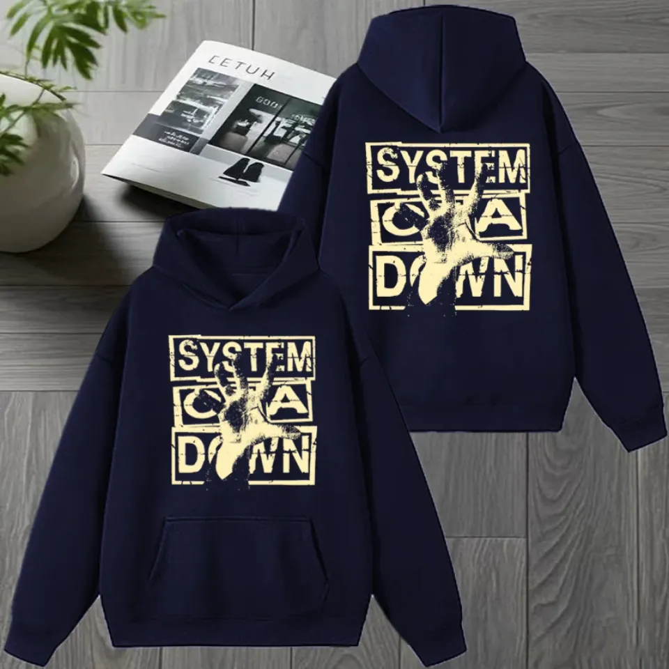 Rock band SYSTEM OF DOWN Double Sided printed Winter Hoodie 2026
