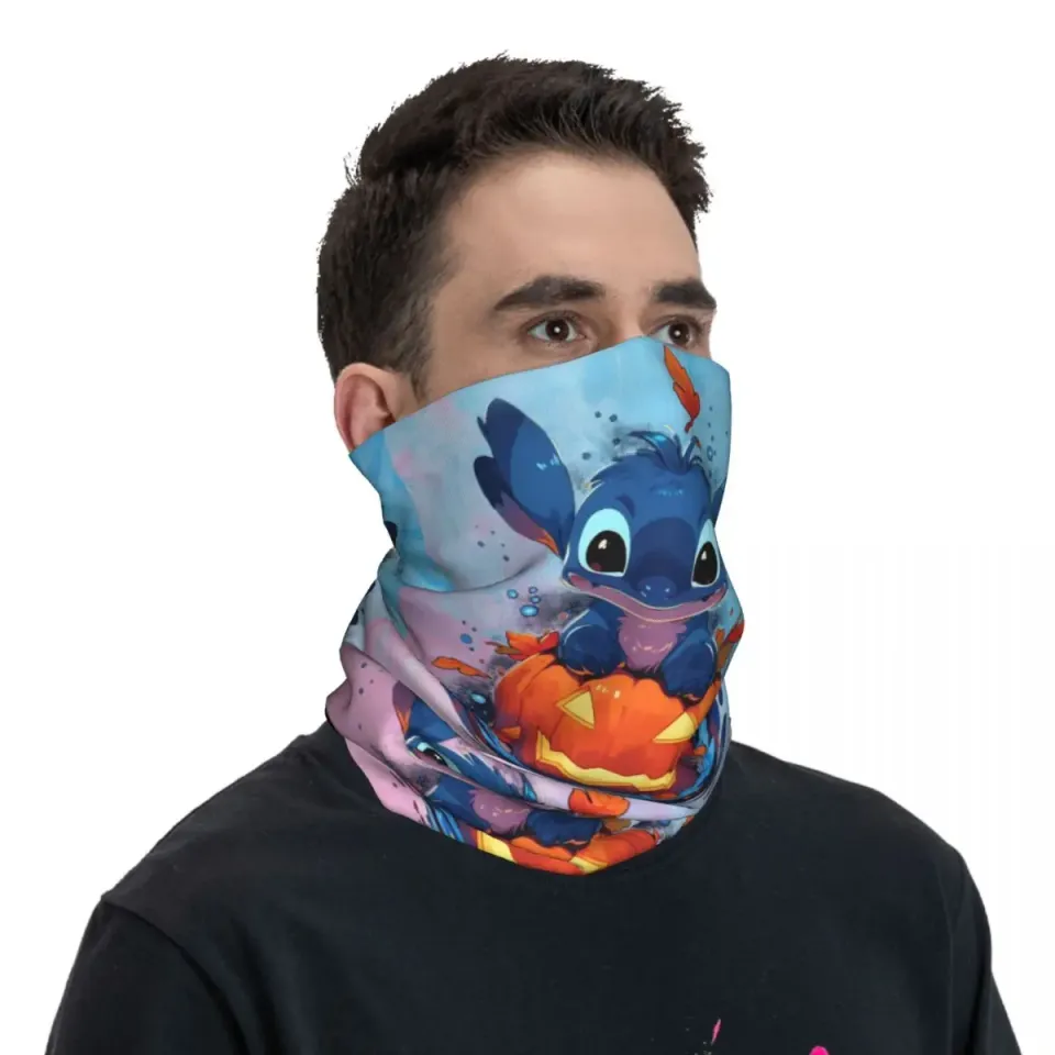 Halloween Stitch Winter Face Mask Scarf