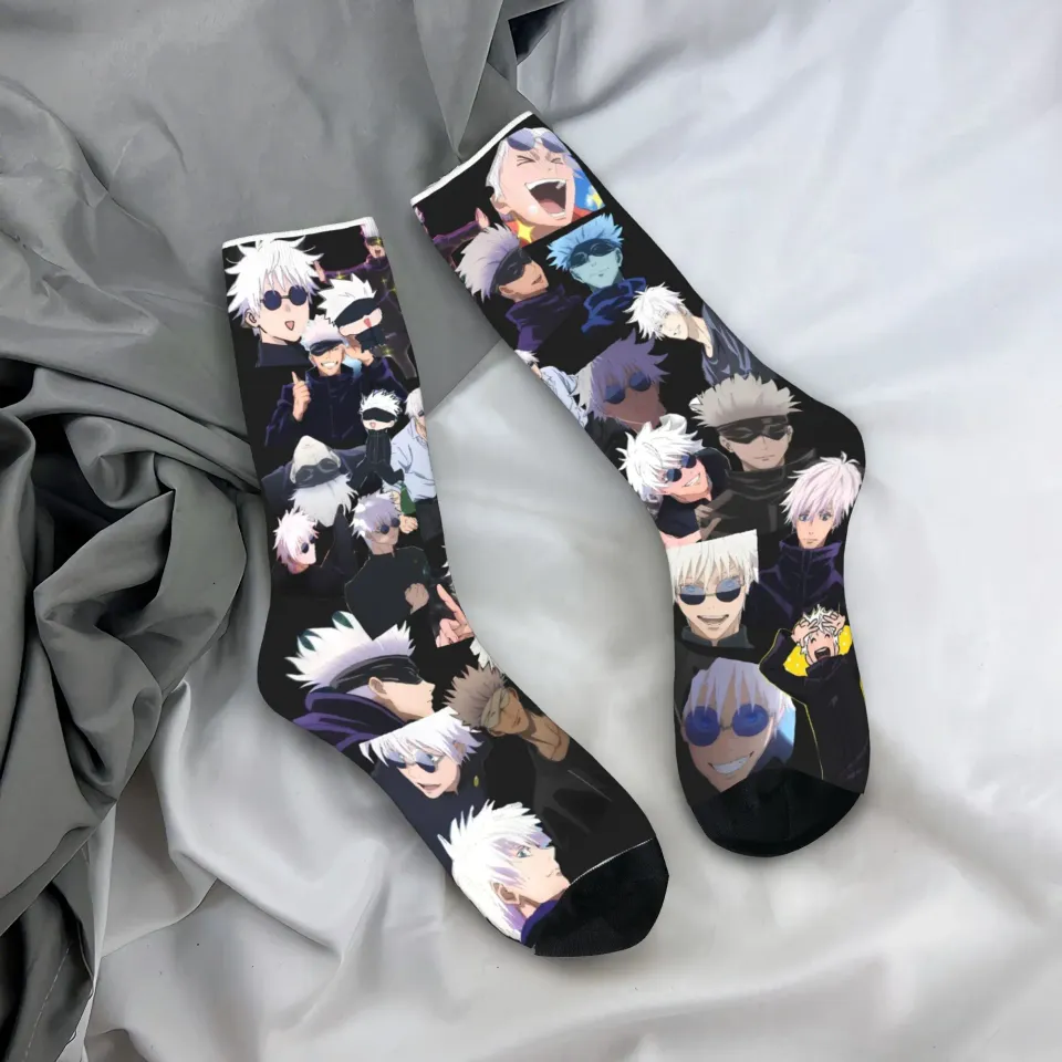 Gojo Sensei Anime Manga Socks  Warm Socks