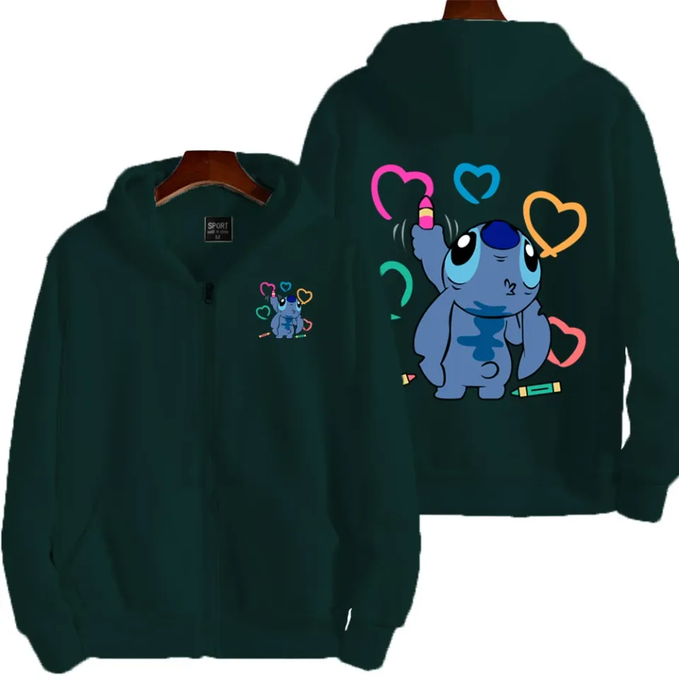 Lilo & Stitch Men Cartoon Hoodie