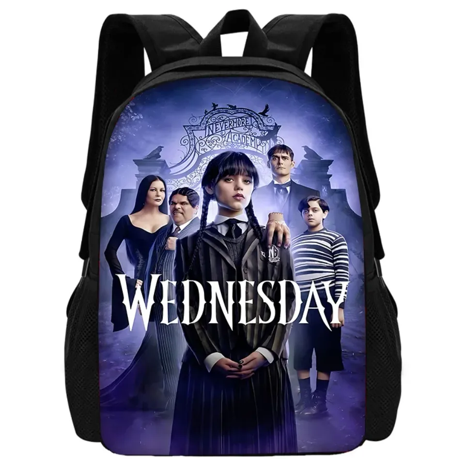 Child School Wednesday Addams Backpack