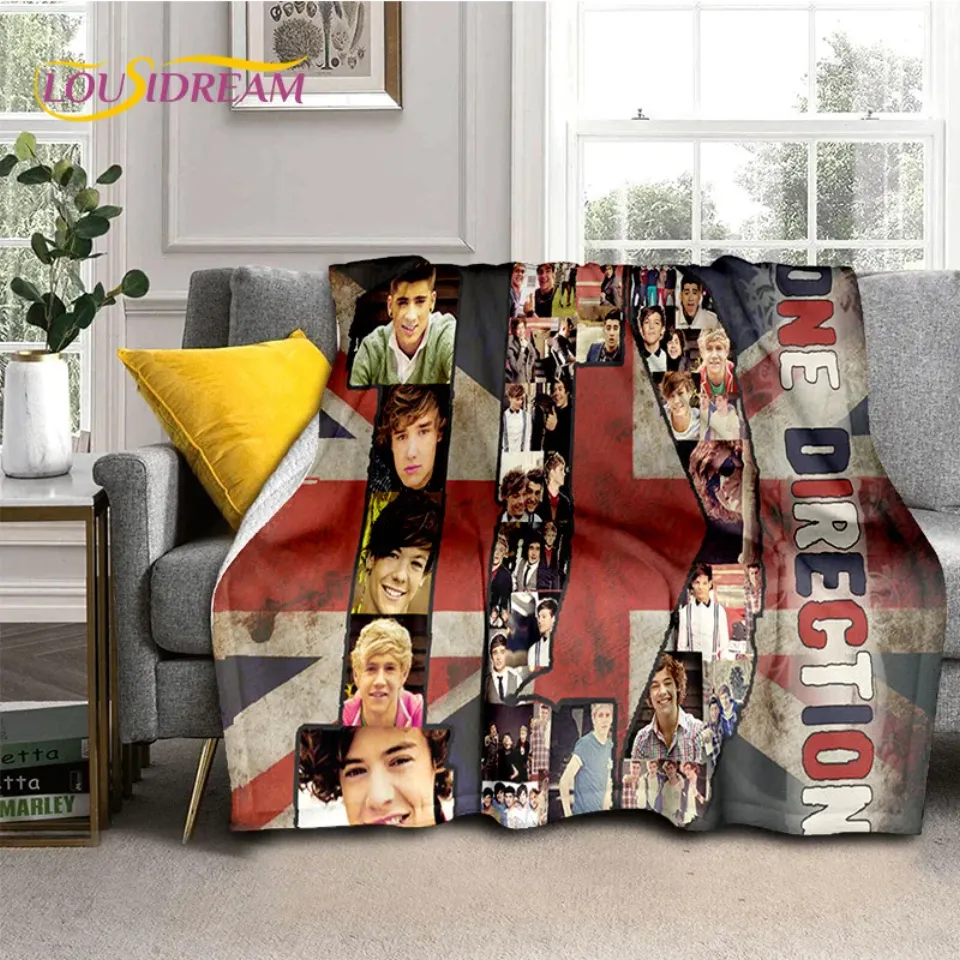 2025 Rock-One Direction Fleece Blanket | Gift For Fan