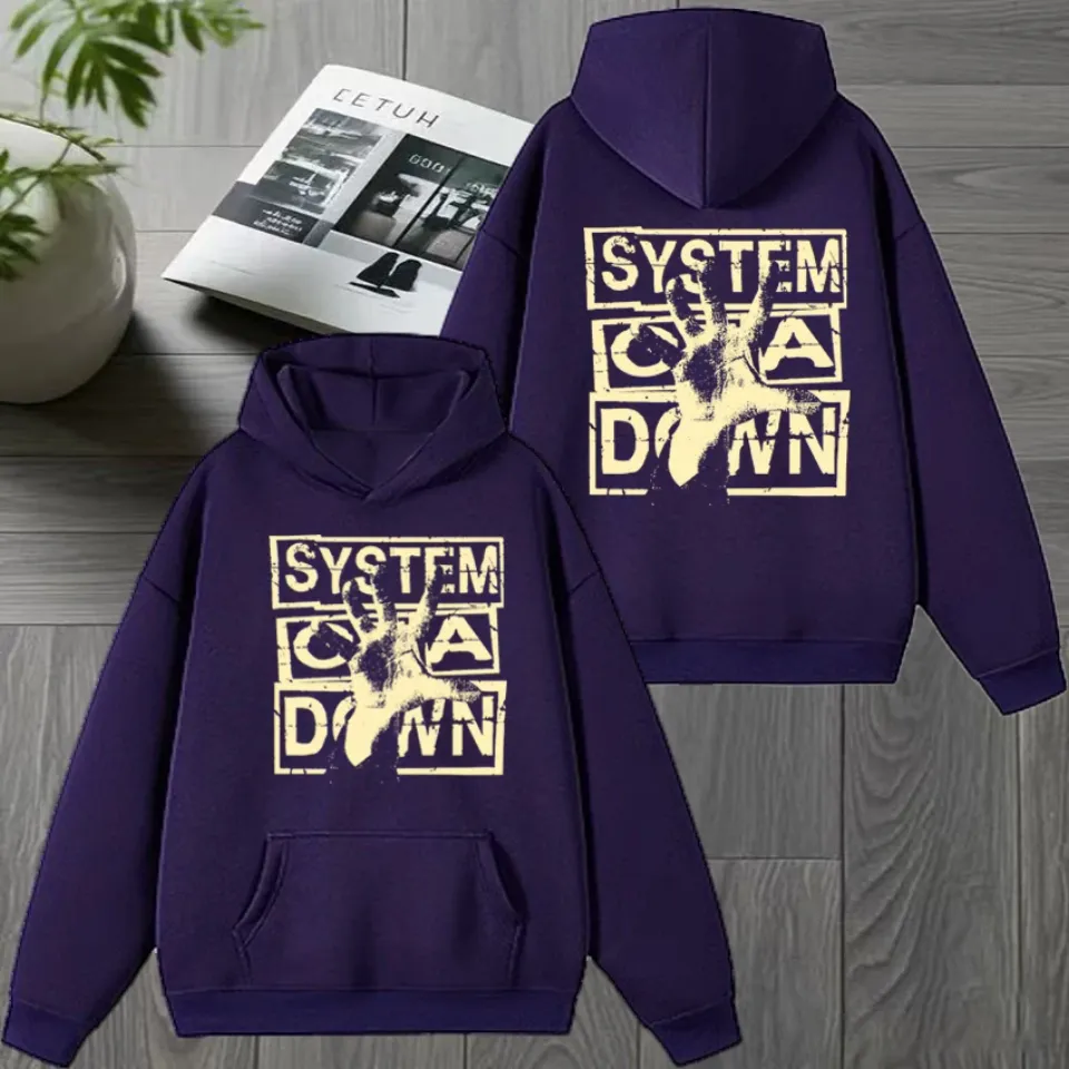 Rock band SYSTEM OF DOWN Double Sided printed Winter Hoodie 2026