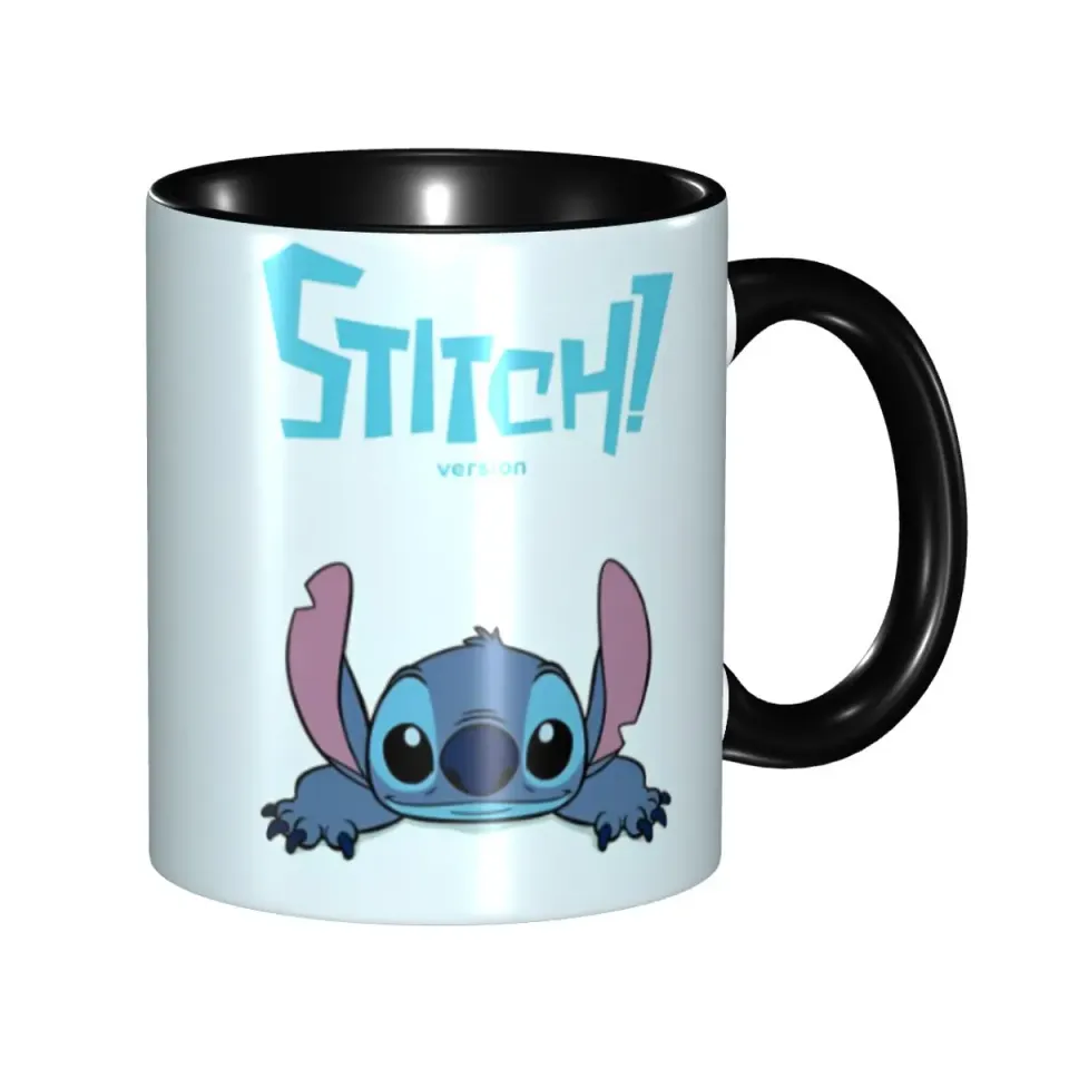 New Arrival Stitch And Baby Groot Tree Lights Merch Mugs Cute Tea Cup