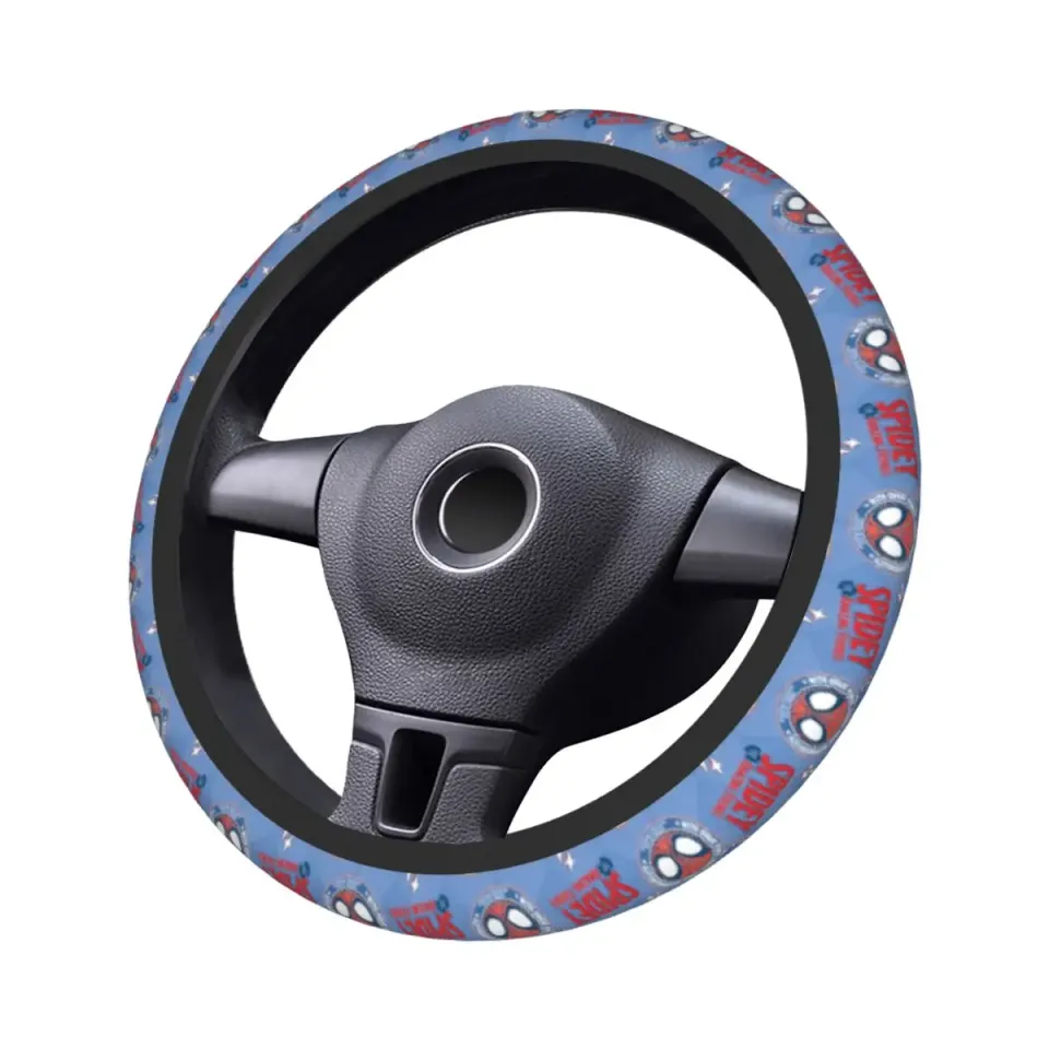Spider-Man Spiderman Hero Car Steering Wheel Cover