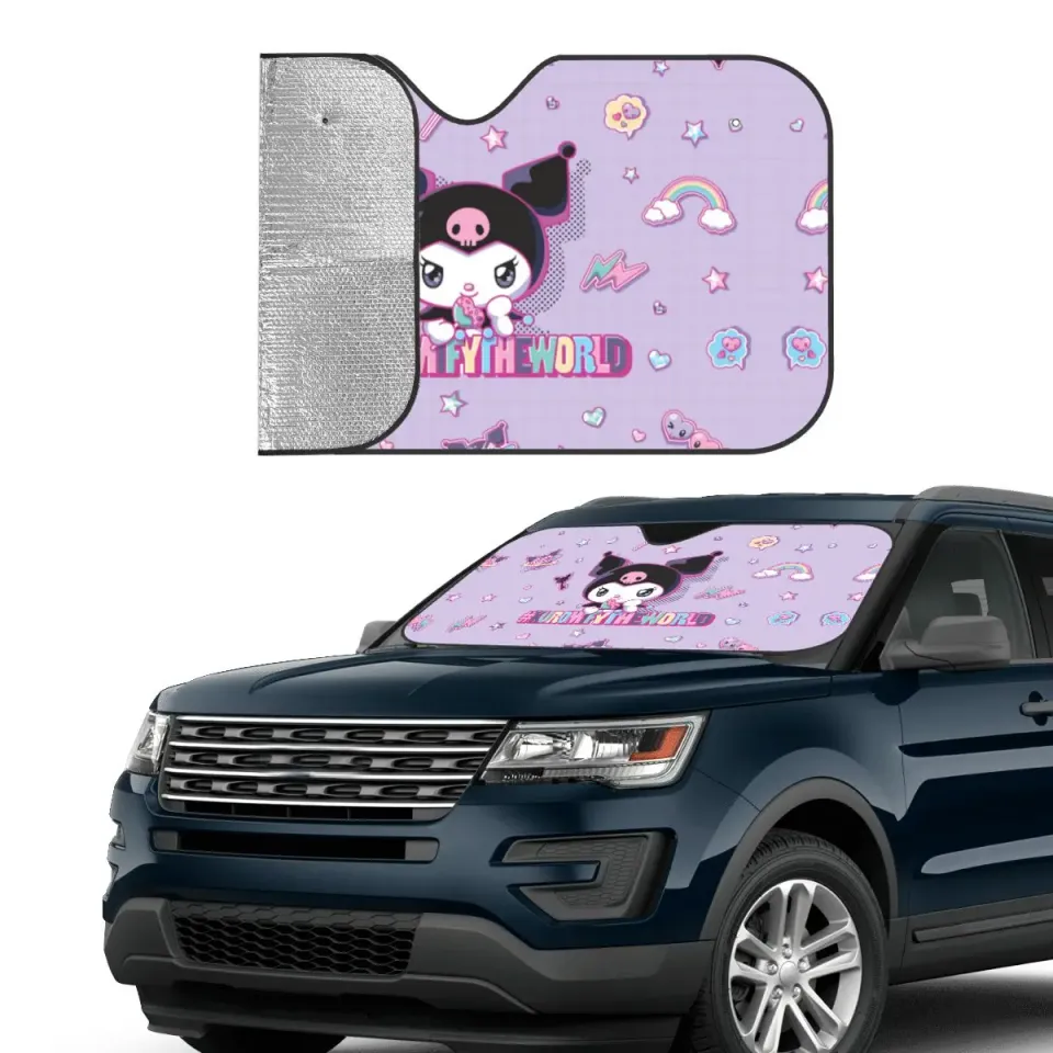 Sanrio Kuromi Car Sun Shades