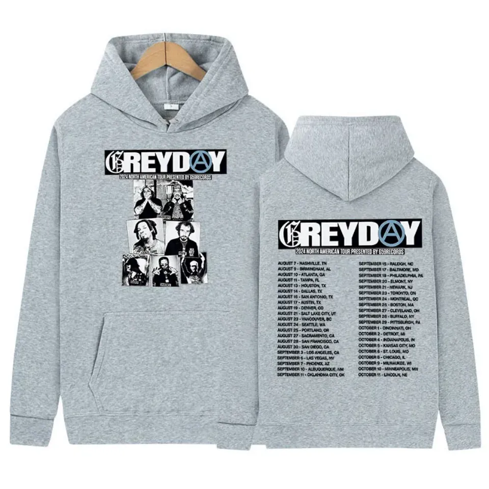 Suicideboys Grey Day 2024 Tour Print Hoodie