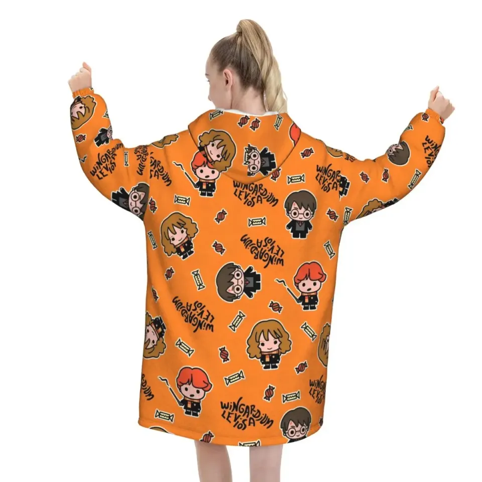 Harry Potter Magic School Wearable Blanket Hoodie
