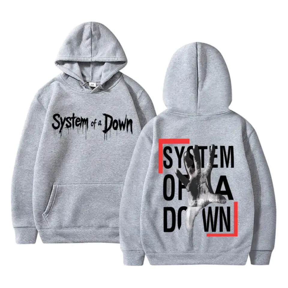 SYSTEM OF DOWN Double Sided Print Hoodie