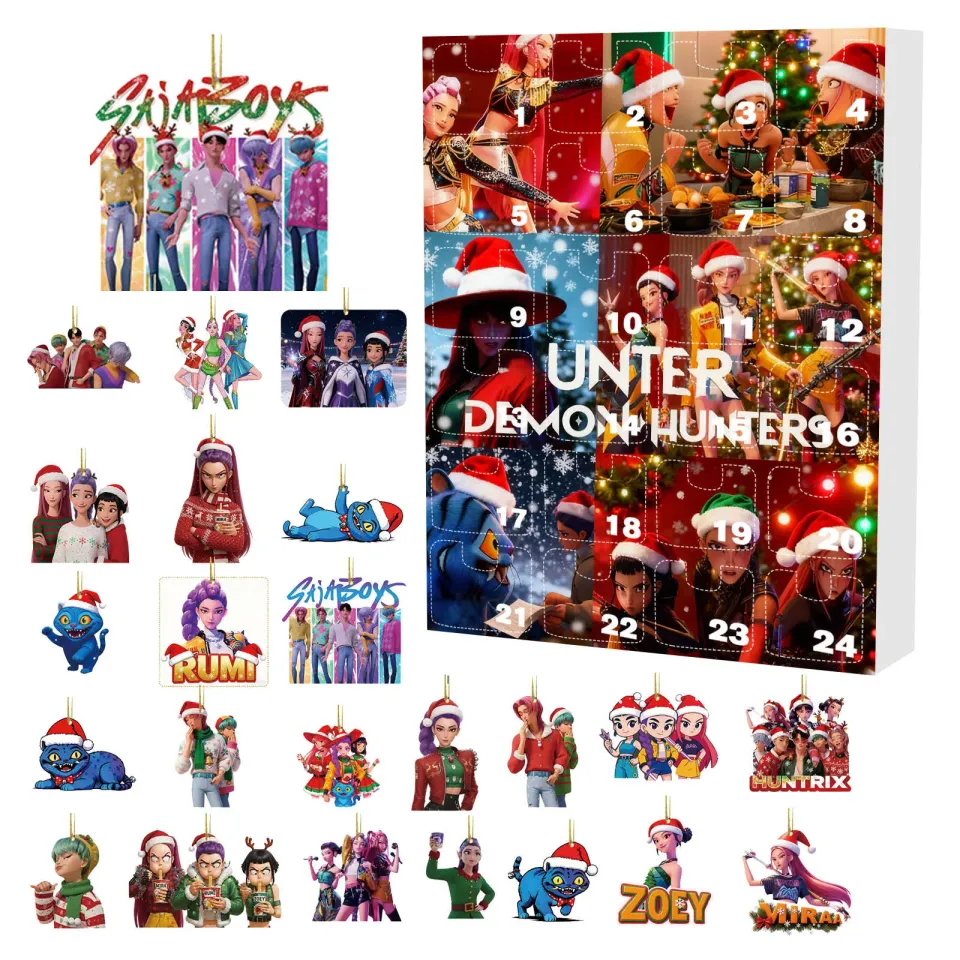 Hot New Hollow Knight  silksong Advent Calendar Christmas Atmosphere Gifts 2026 New Year 24 Days Countdown Surprise Blind Box