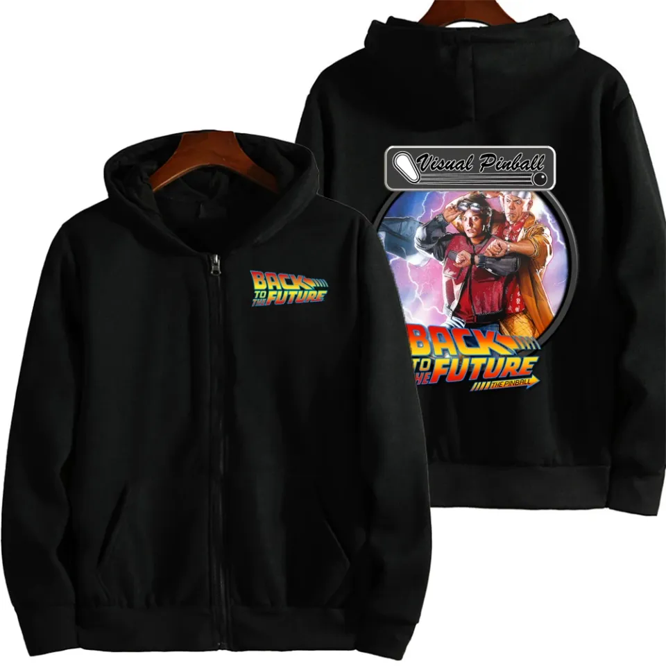 Men Back to the Future movie Hoodie