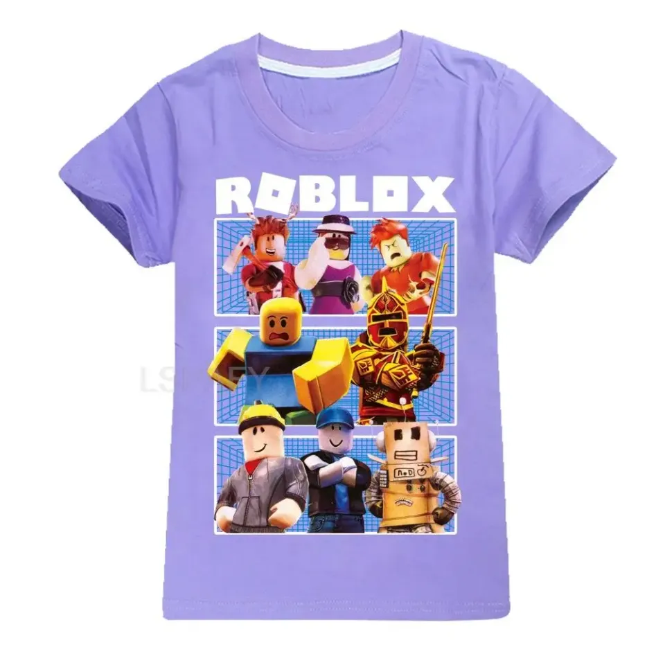 Summer ROBLOX Print Cartoon T Shirt