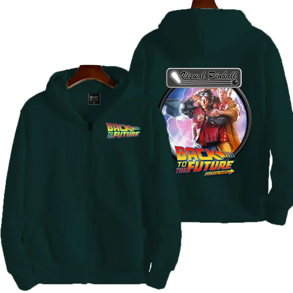 Men Back to the Future movie Hoodie