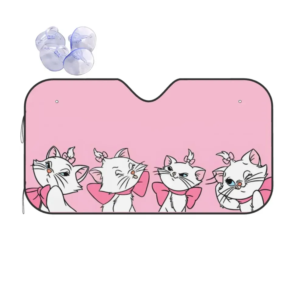Aristocats Marie Cat Car Sunshade