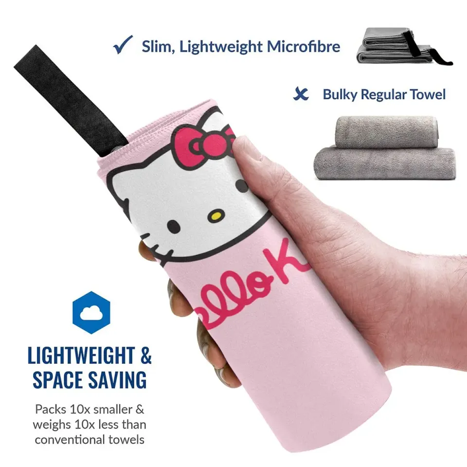 Sanrio Hello Kitty Merch Towel for Beach Pool Summer