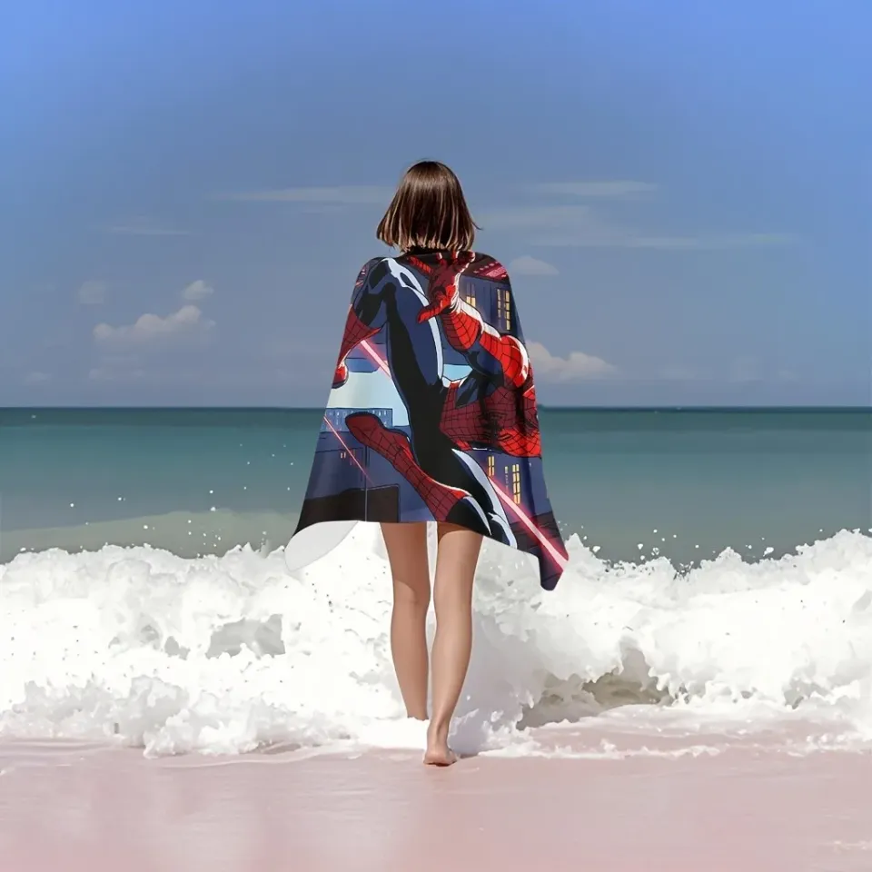 Spider-Man Beach Towel for Summer Fun