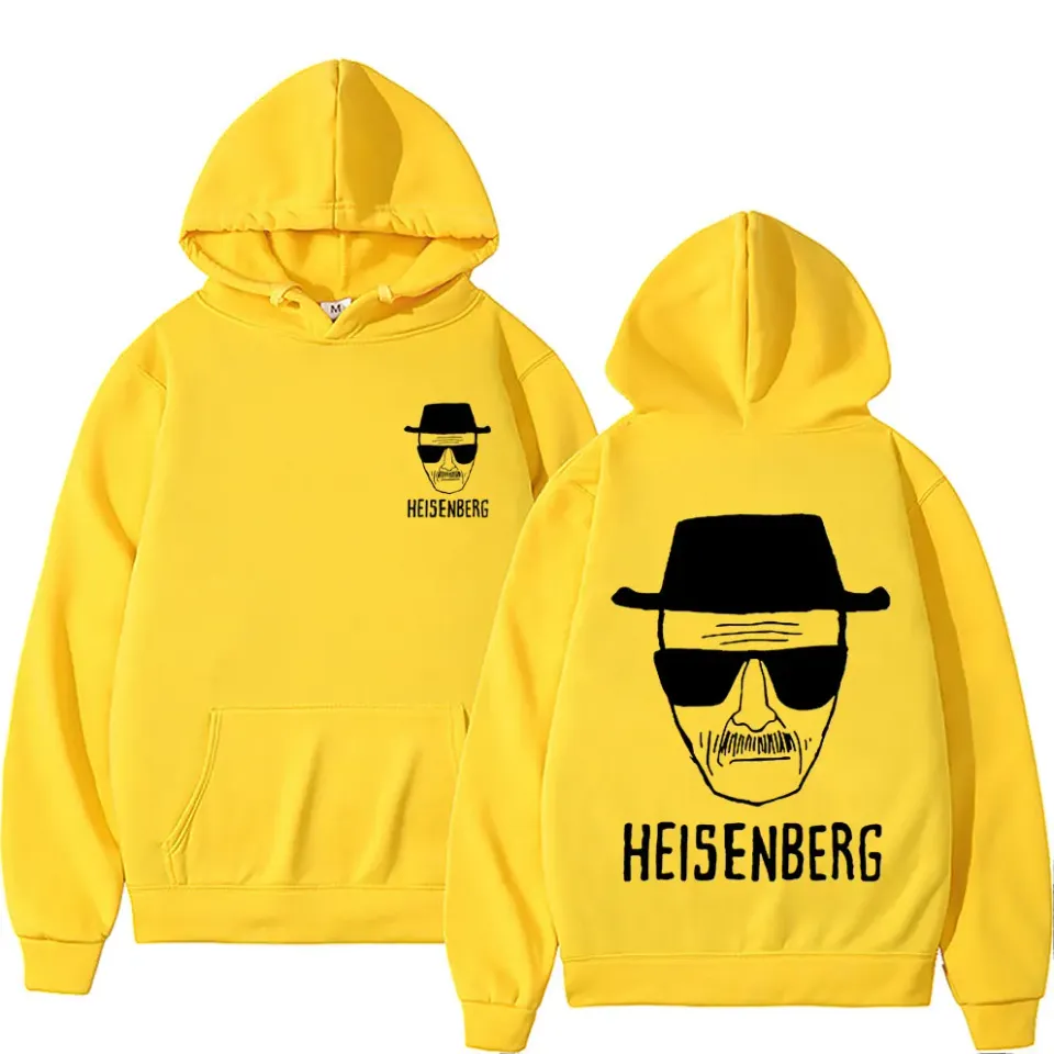 Breaking Bad Walter White Heisenberg Double Sided Printed Hoodie