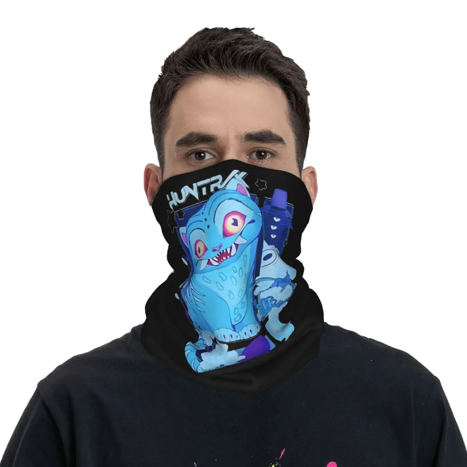 Derpy Tiger Kpop Demon Hunters Face Mask Scarf