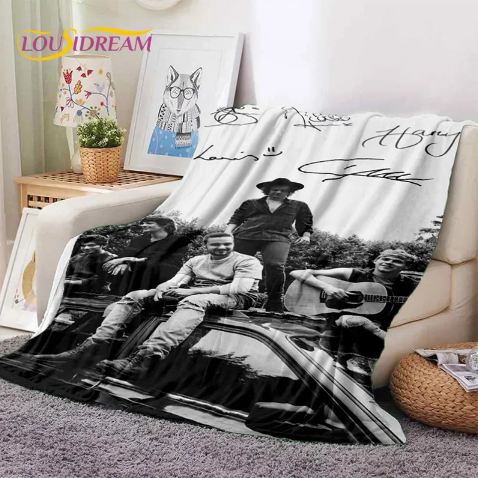 2025 Rock-One Direction Fleece Blanket | Gift For Fan