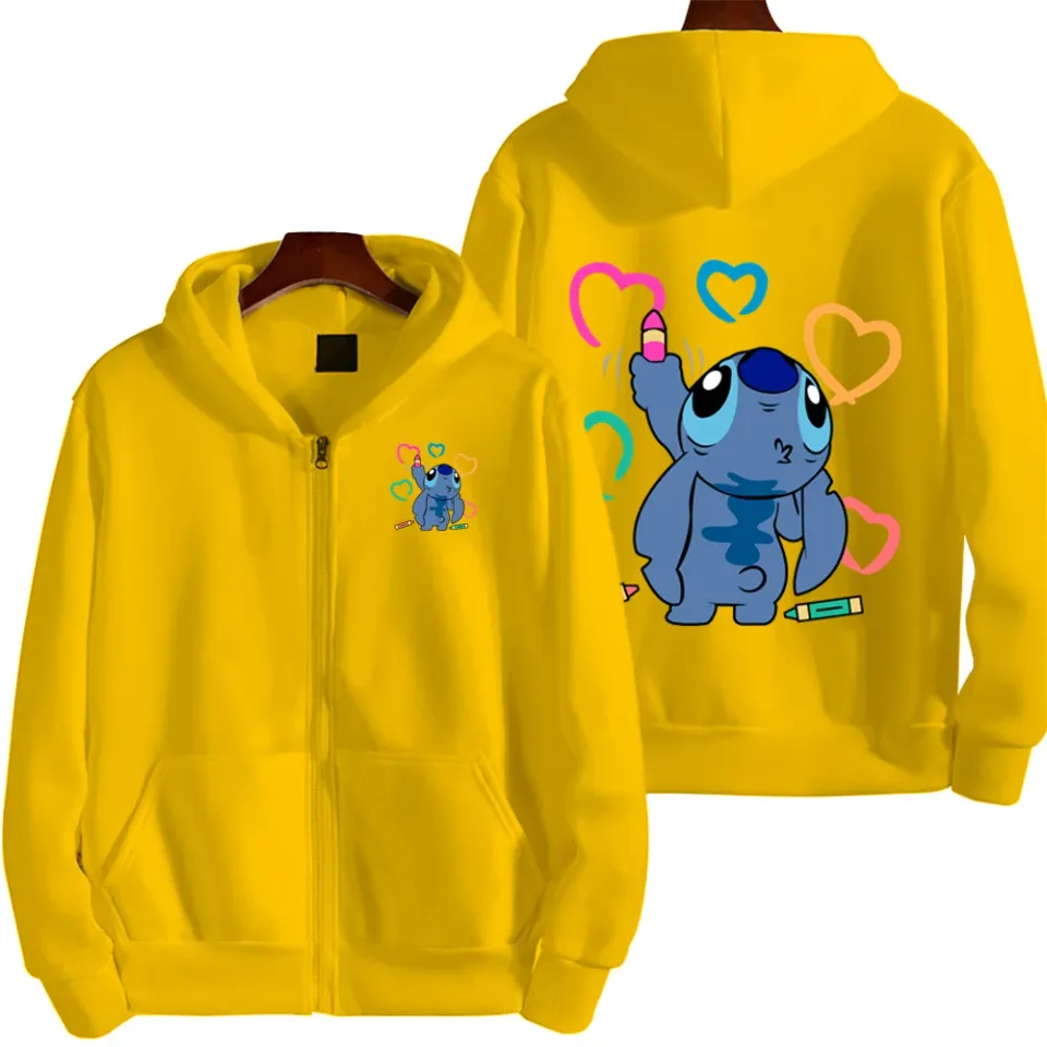 Lilo & Stitch Men Cartoon Hoodie