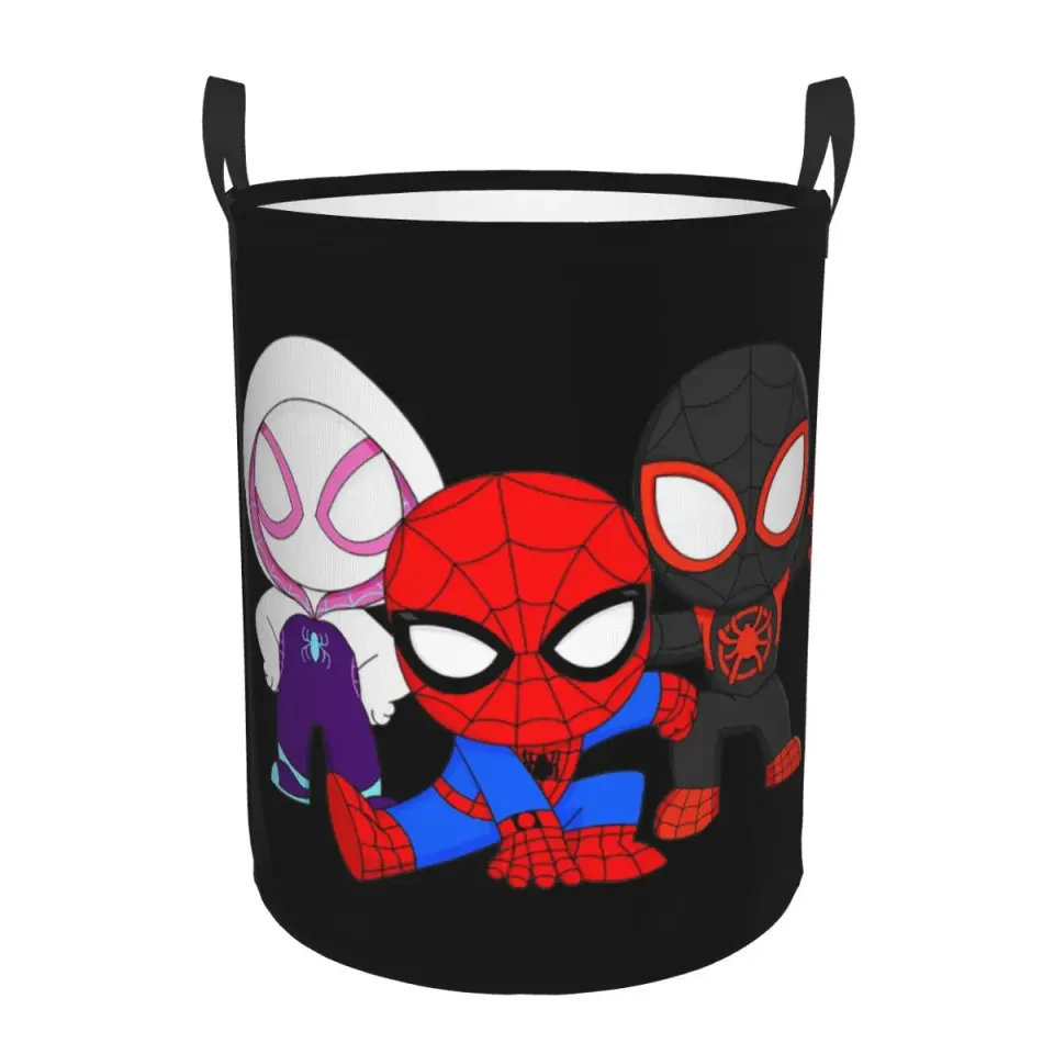 Ghost Spider Foldable Laundry Baskets