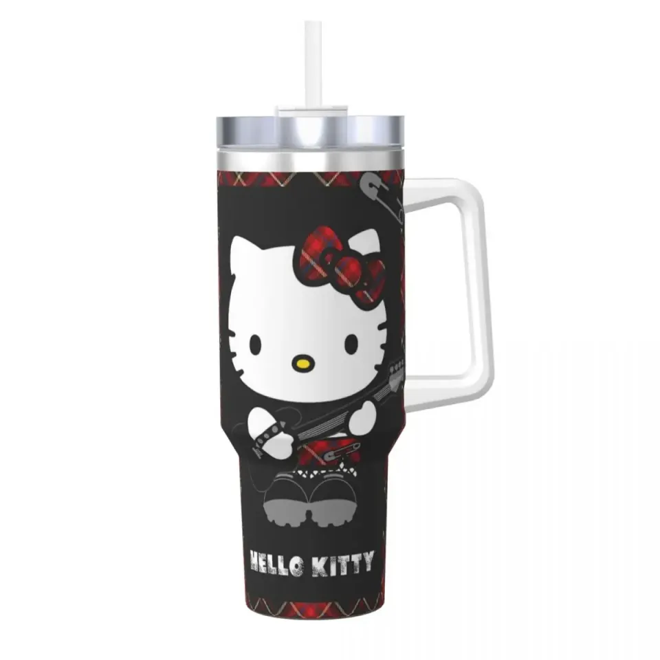 Hello Kitty  Tumblers 40 oz With Handle | Christmas Gift