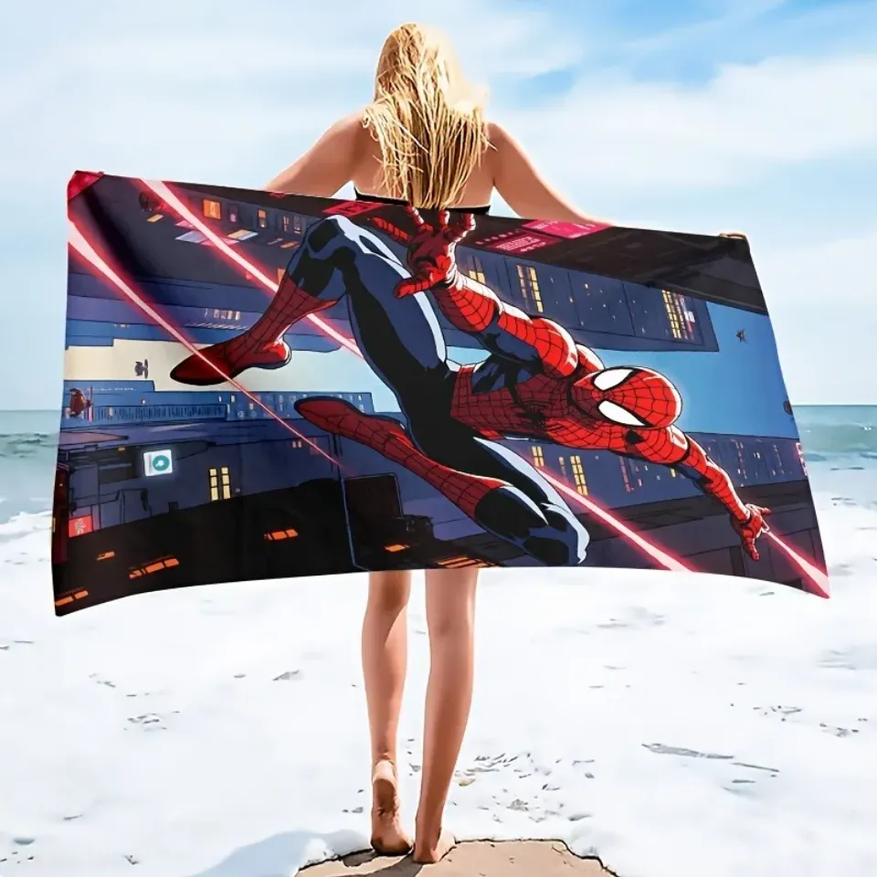 Spider-Man Beach Towel for Summer Fun