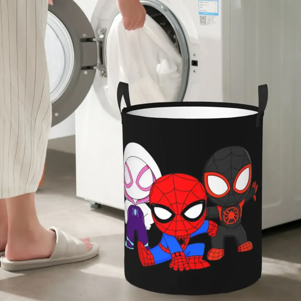Ghost Spider Foldable Laundry Baskets