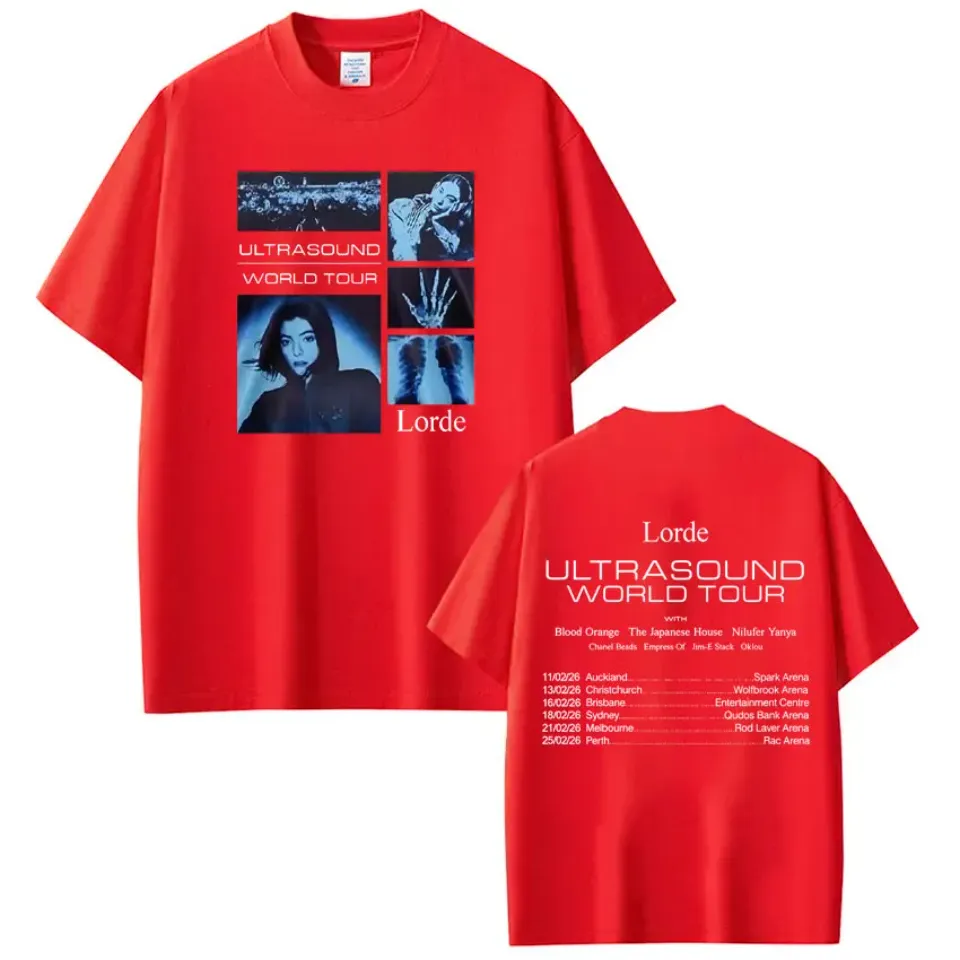 Lorde Ultrasound World Tour 2026 Merch T-Shirt