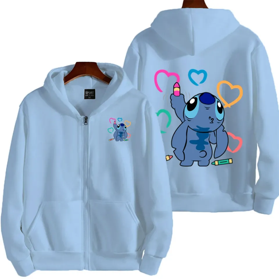 Lilo & Stitch Men Cartoon Hoodie