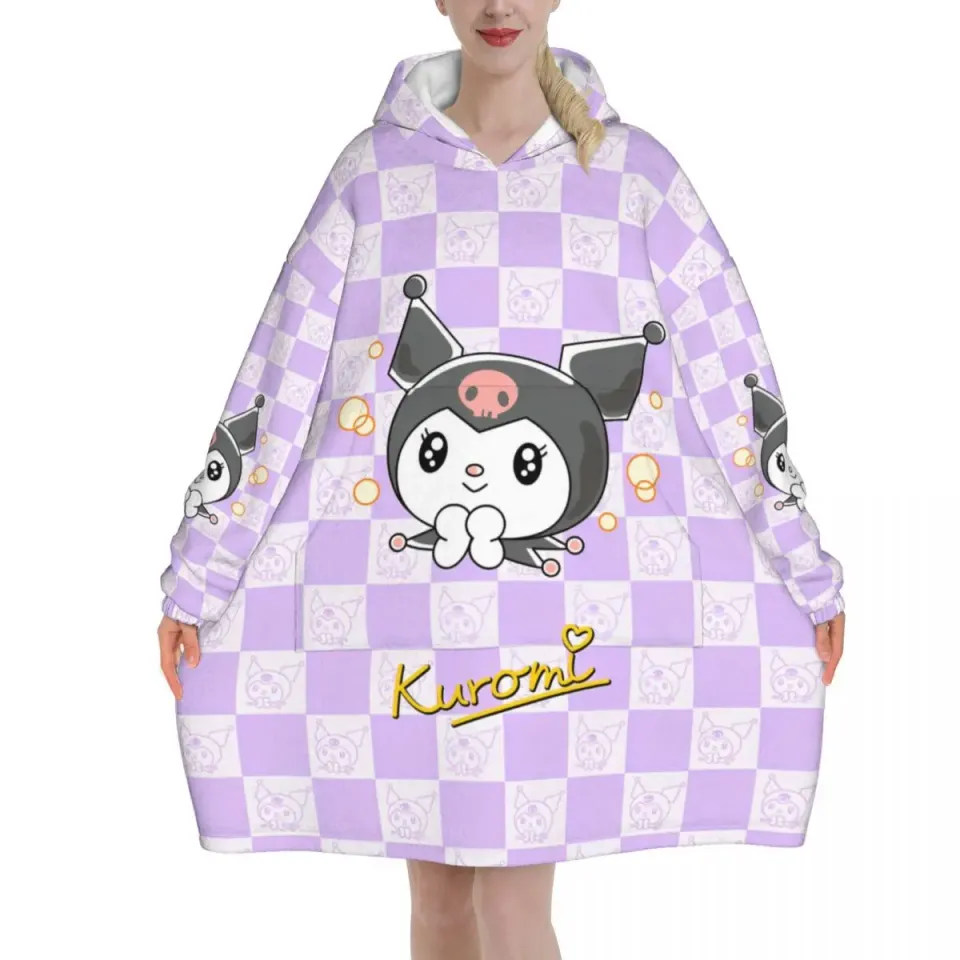 Melody And Kuromi Blanket Hoodie