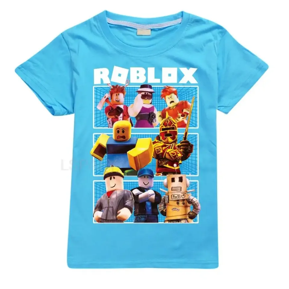 Summer ROBLOX Print Cartoon T Shirt