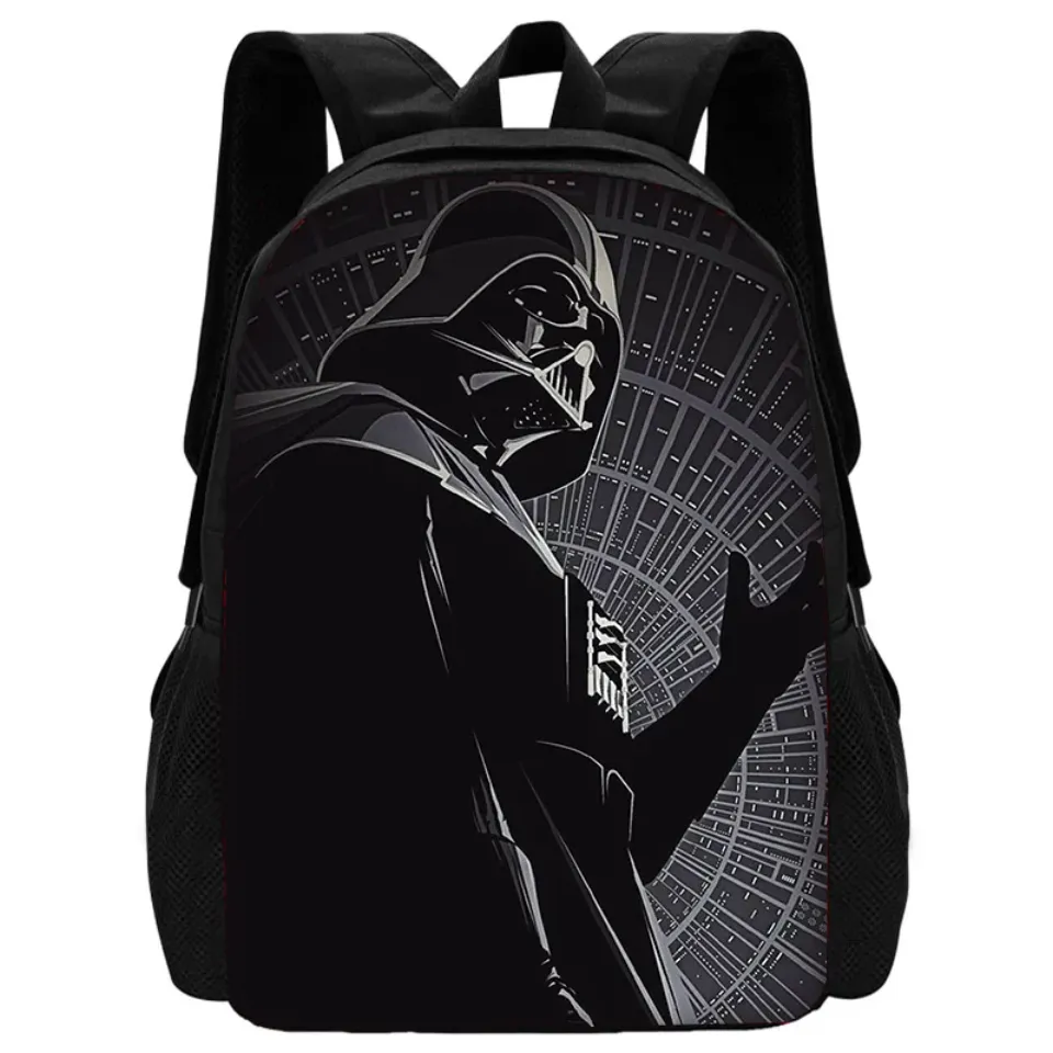 Child School Cartoon Mandalorian Star Wars Backpack