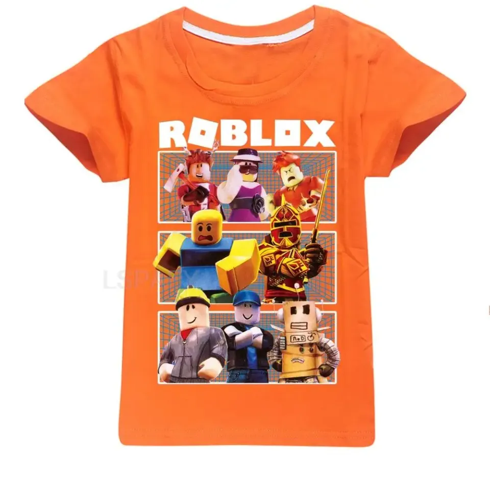 Summer ROBLOX Print Cartoon T Shirt