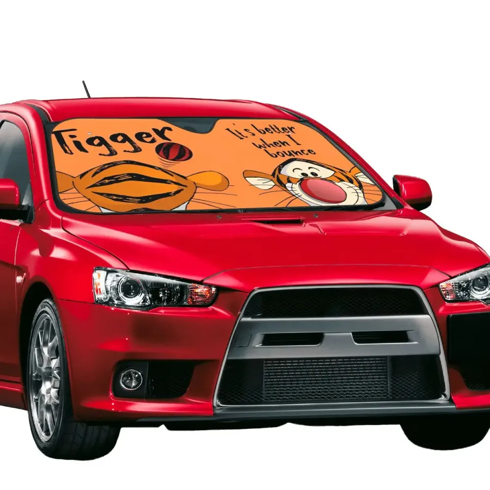 Winnie The Pooh Tigger Car Sunshade