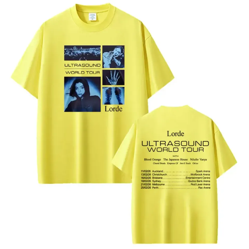Lorde Ultrasound World Tour 2026 Merch T-Shirt