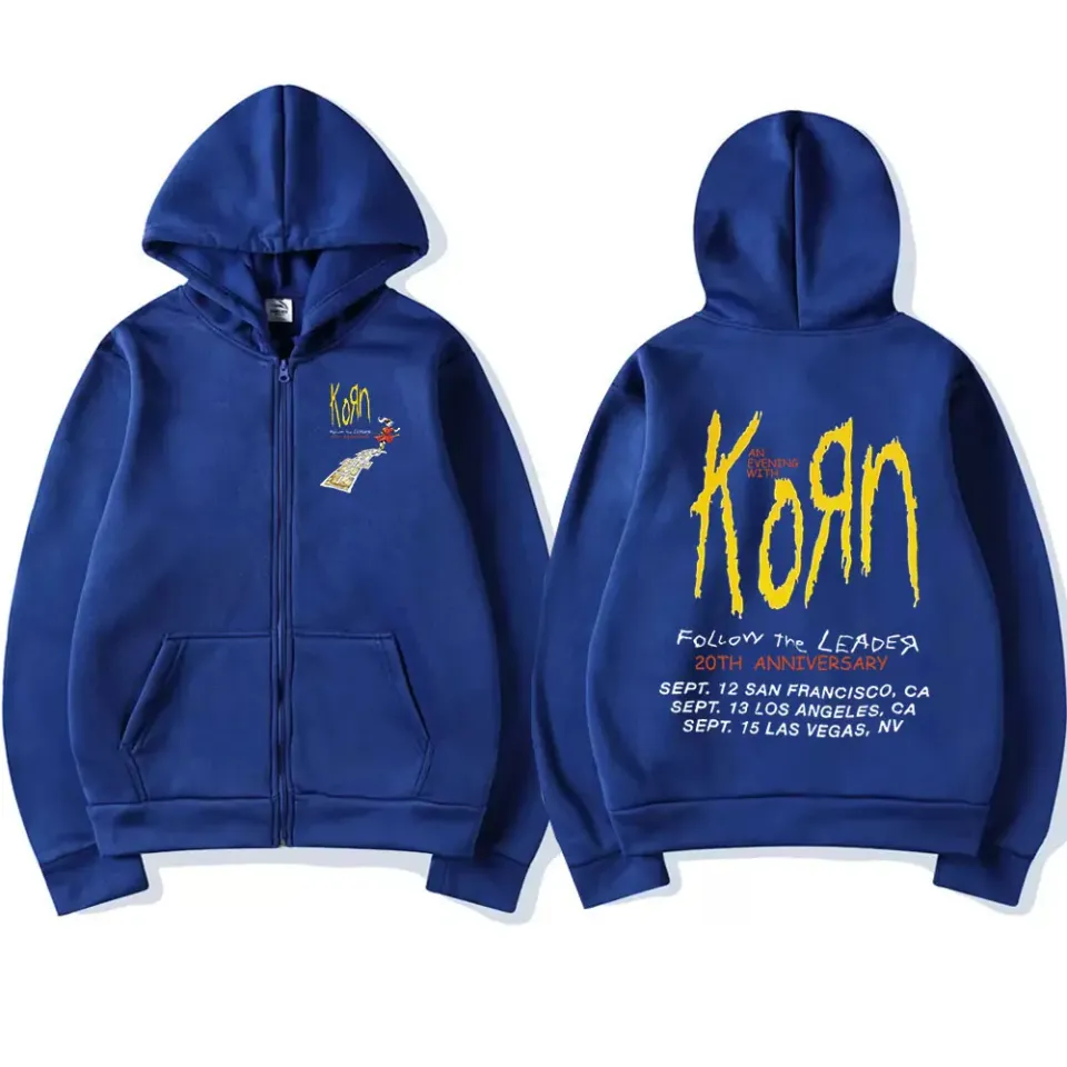 Korn Follow The Leader 20Th Anniversary Zip Up