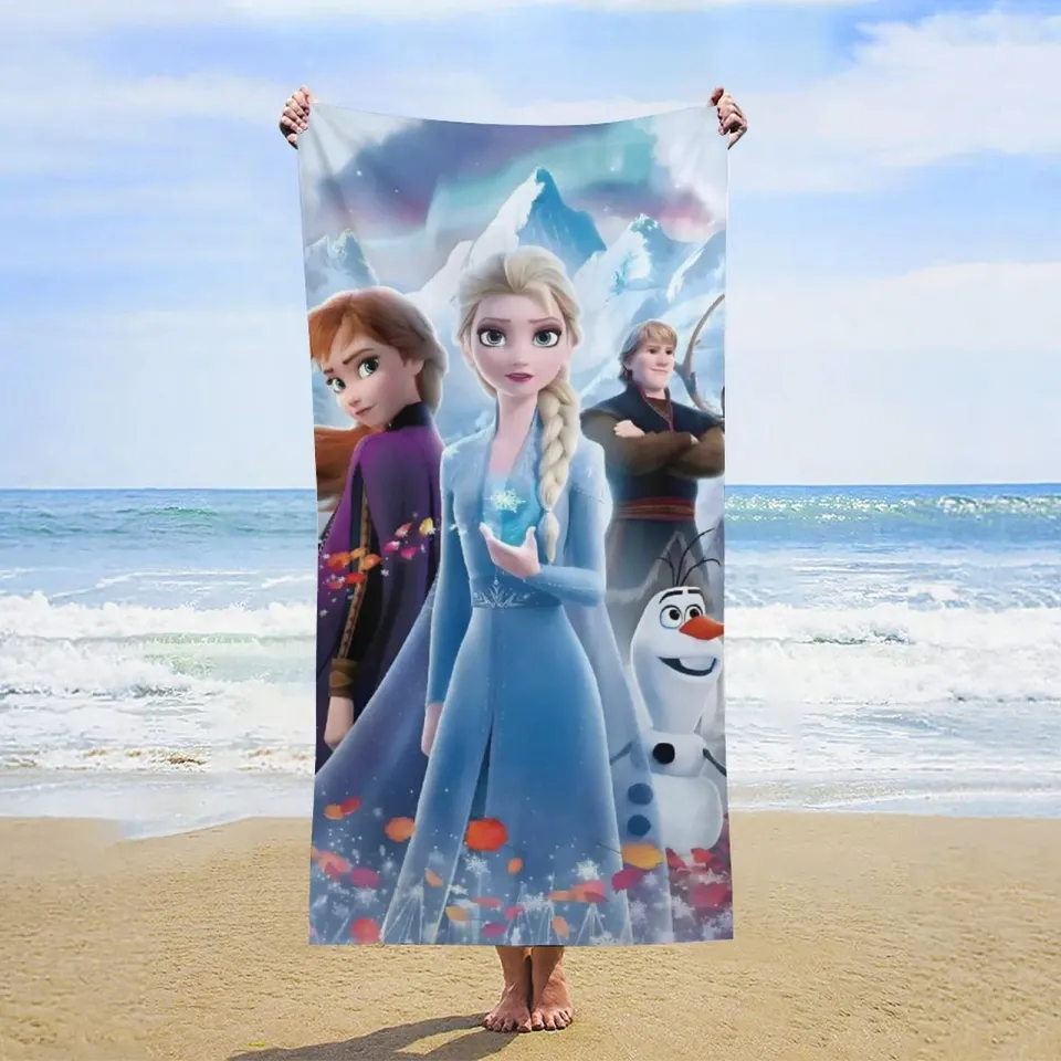 Elsa Anna Quick Dry Beach Towel