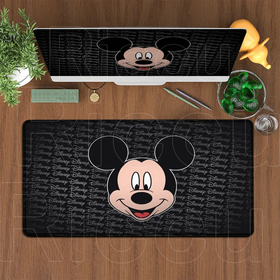 Large Mouse Pad Disney Mickey Mouse Cartoon Keyboard Mousepad Xxl Computer Gaming Rubber Non-slip Office Desk Mat PC Accessories