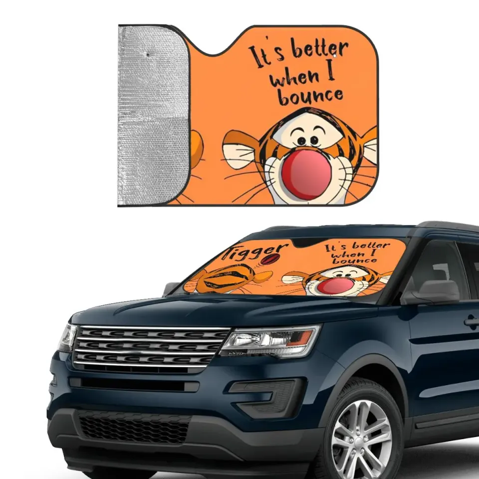 Winnie The Pooh Tigger Car Sunshade