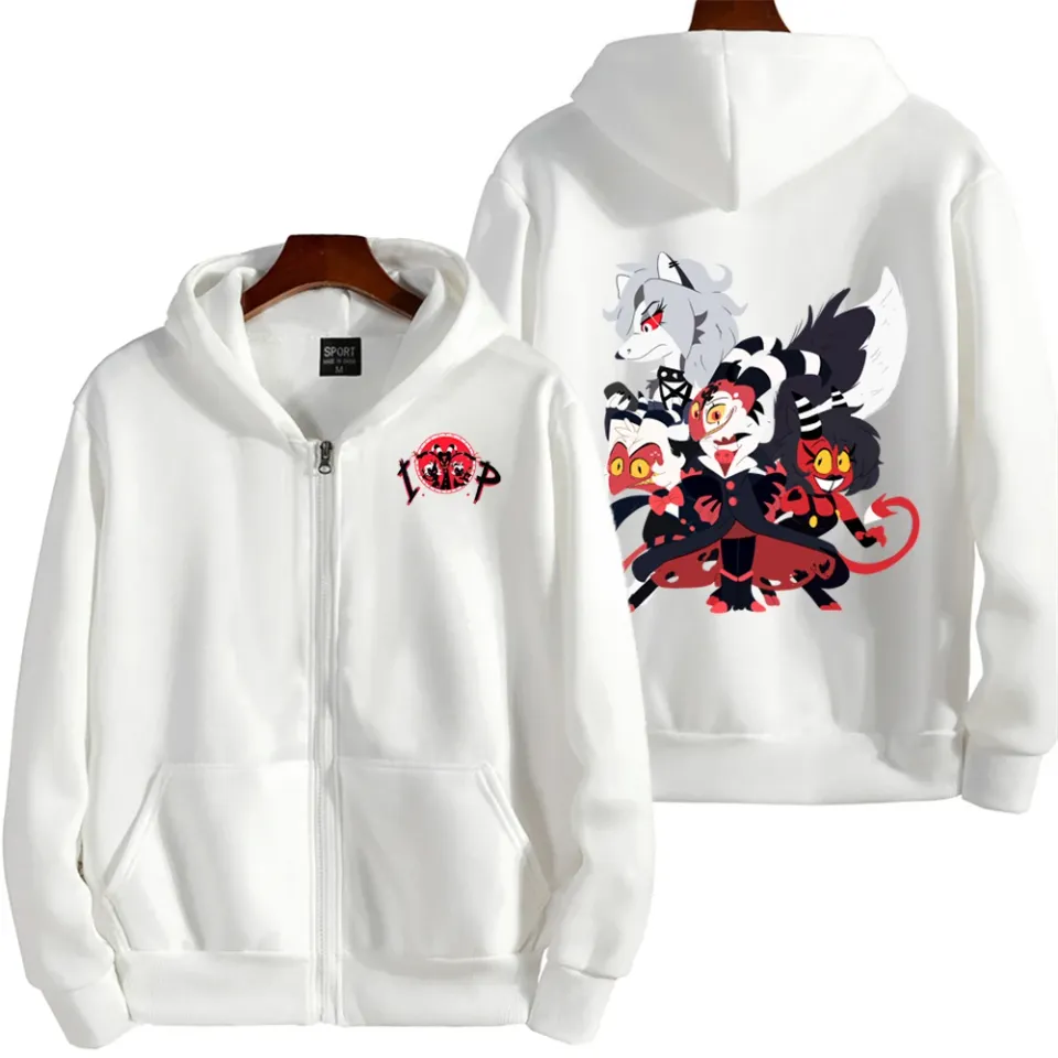 Helluva boss Cartoon Men Hoodie