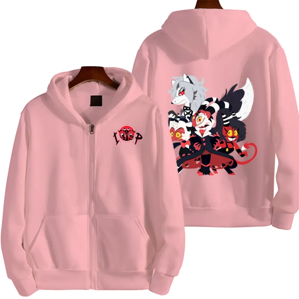 Helluva boss Cartoon Men Hoodie