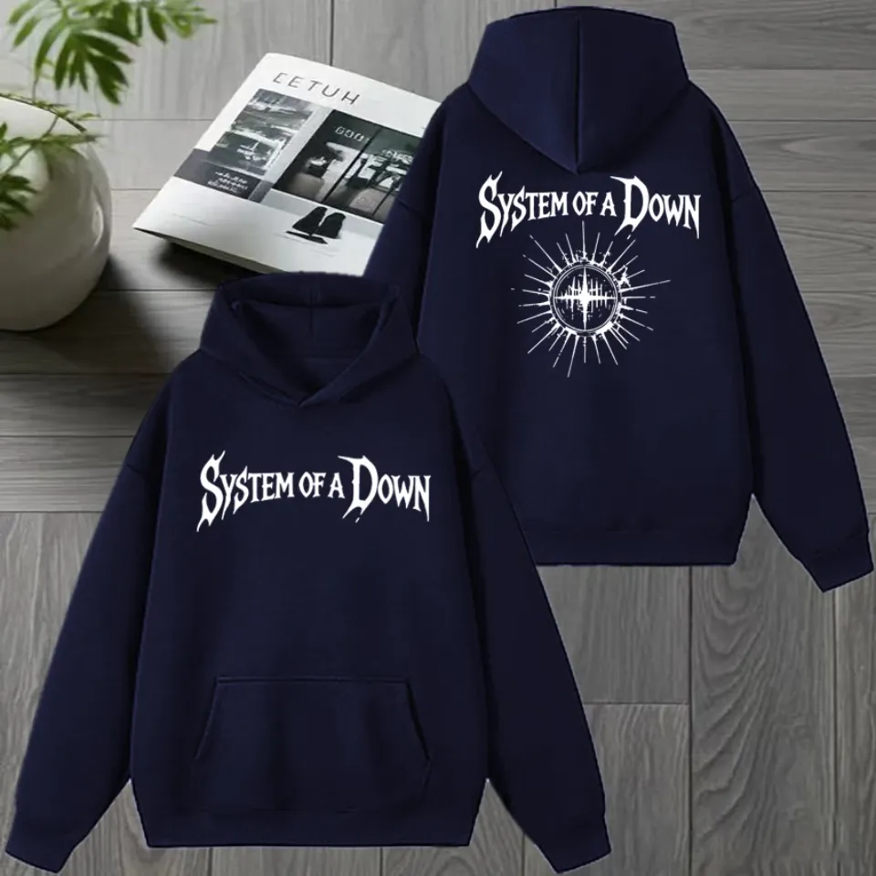 2026 Metal Band SYSTEM OF DOWN Double Sided print Hoodie