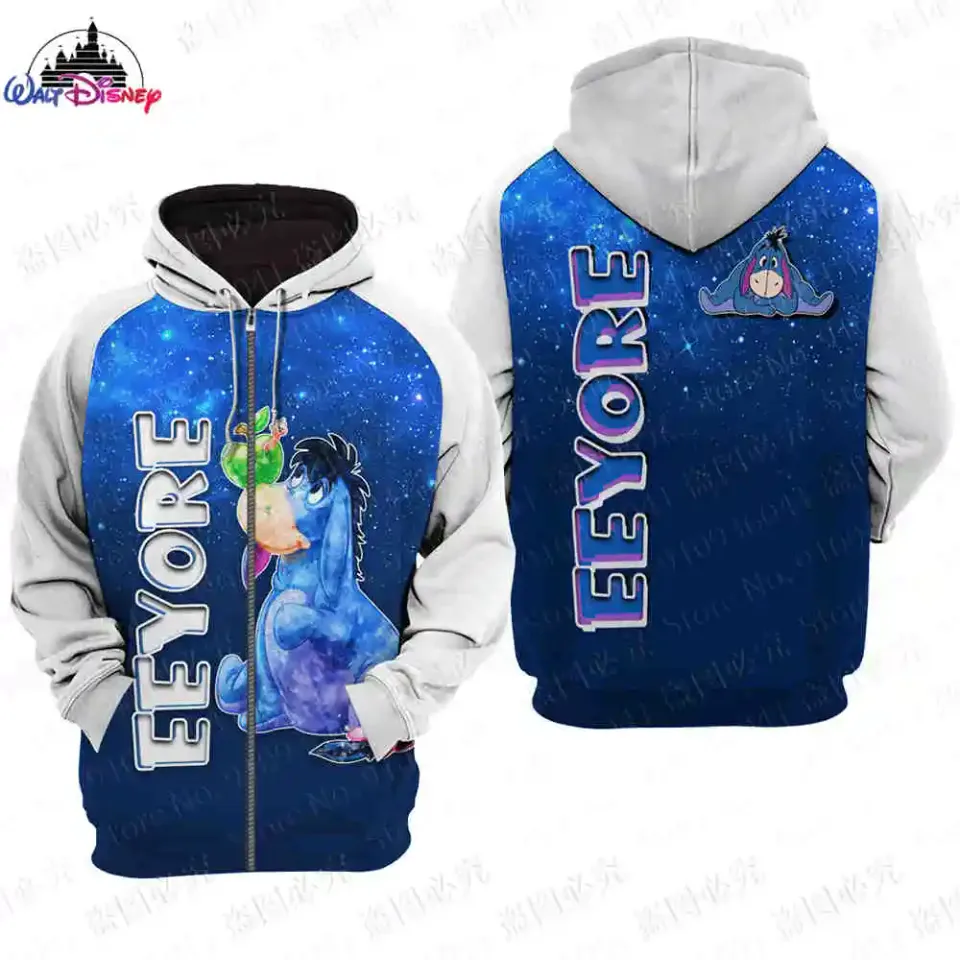 Winnie the Pooh Eeyore Disney  3D Hoodie